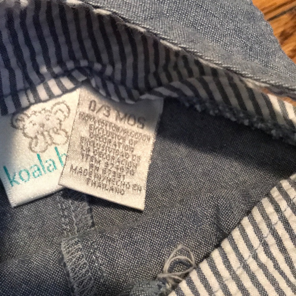 3 sets of 0-3 mo overalls - Picture 7 of 7